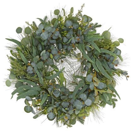 VENIEC EUCALYPTUS,ČEČINA MIX 71*71*11CM