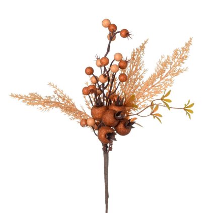 KONÁRIK TUJA , GRAN.JABLKO, GUĽKY, BÉŽ/HNE 31CM