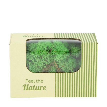 MOSS REINDEER ZELENÁ 50GR NATURE 14X8X10CM