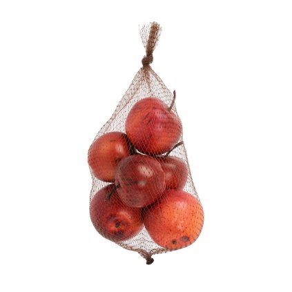 JABĹČKA ČERVENÉ V SIEŤKE S/6 21*13*8CM