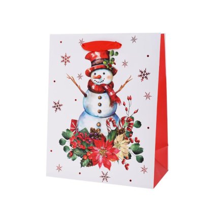 AGB2018903 TAŠKA vian V25x20+10cm Starly Snowman