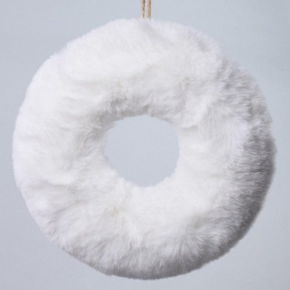 VENIEC BIELY ZÁVES 24CM SUPER CENA!