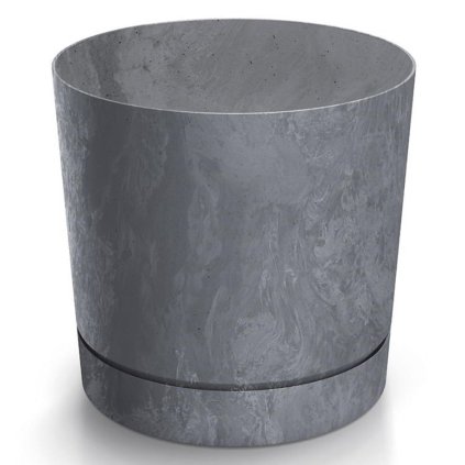 DPOP150E KVETINÁČ TUBO P BETON MARENGO 14,8Xv14,7CM 1,8L