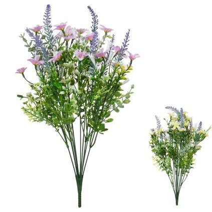 KYTICA LEVANDULA, DROBNÉ KVIETKY 2F 46CM