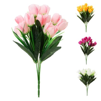 KYTICA KROKUS, ZELEŇ MIX/4F 31CM