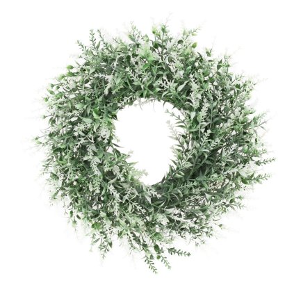 VENIEC ZELENO-BIELY 30CM