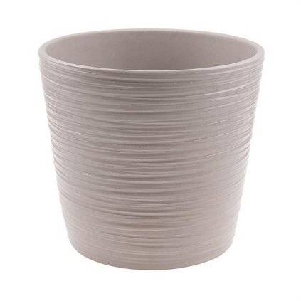 AKCIA OBAL CERAMICA RIGATO TORTORA V25cm/pr.28cm