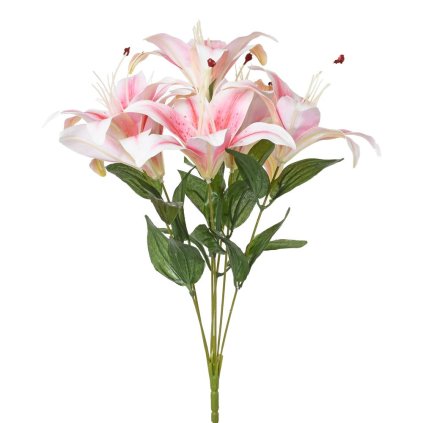 KYTICA ĽALIA x7 RUŽOVÁ 45CM