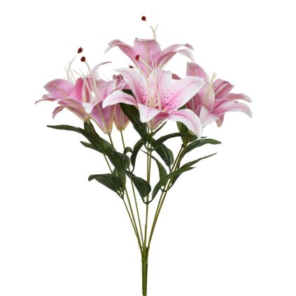 KYTICA ĽALIA x7 FIALOVÁ 45CM