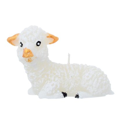 BARANČEK LEŽIACI BIELY