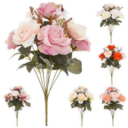 KYTICA RUŽA, DROB. KVETY, ZELEŇ 6F