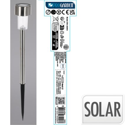 DX9300990 SOLÁR LAMPA 46XH360MM white