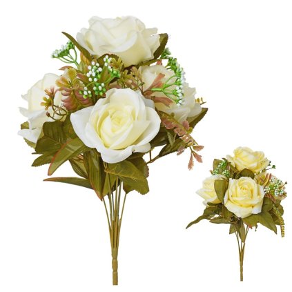 AKCIA! KYTICA RUŽA  2F 39CM