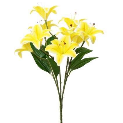 KYTICA ĽALIA x5 51CM ŽLTÁ