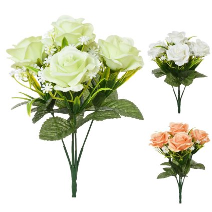 KYTICA RUŽA GYPSA x5 MIX/3F 26CM