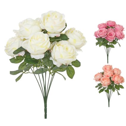 KYTICA RUŽA x9 MIX/3 F 44CM