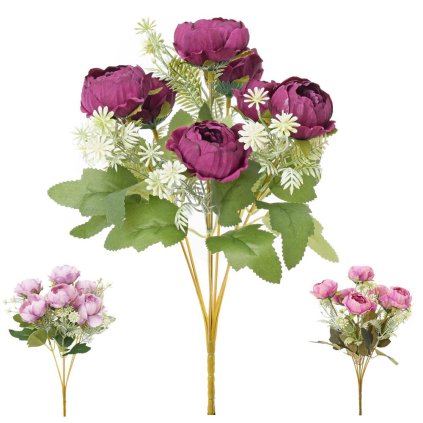 KYTICA PIVONKA, ZELEŇ MIX/3F 33CM