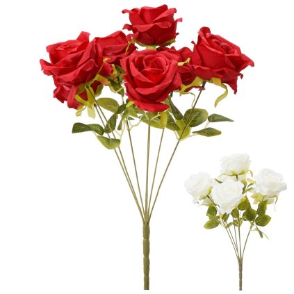 KYTICA RUŽA x7 42CM MIX 2F