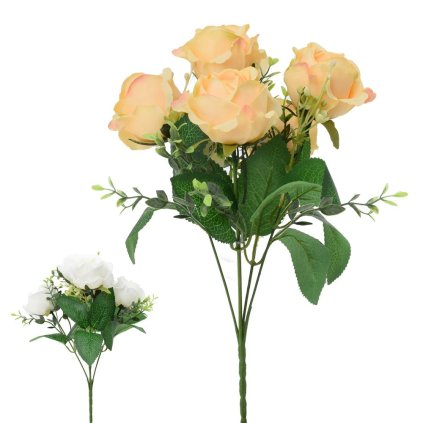 KYTICA RUŽA, ZELEŇ MIX/2F 30CM