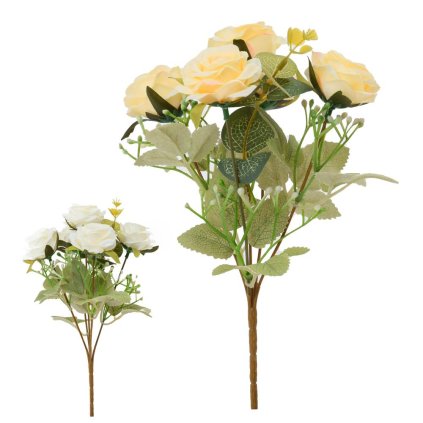 KYTICA RUŽA, ZELEŇ MIX/2F 28CM