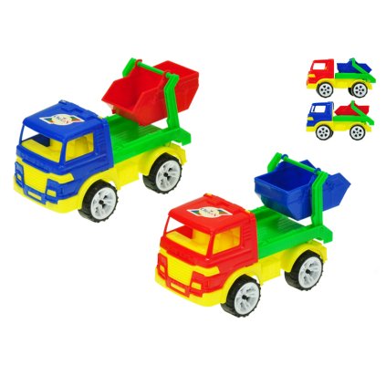 Auto nákladné s kontajnerom 15,5cm voľný chod, H132581