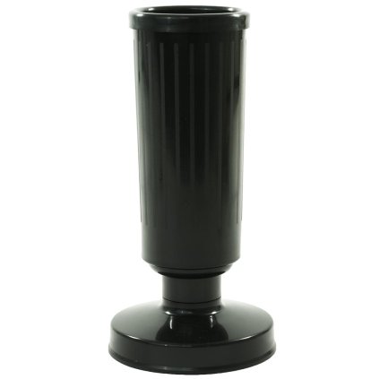 VÁZA SO ZÁŤAŽOU 30CM ČIERNA