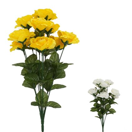 KYTICA RUŽA ČAJOVÁ x10 43CM MIX/2F