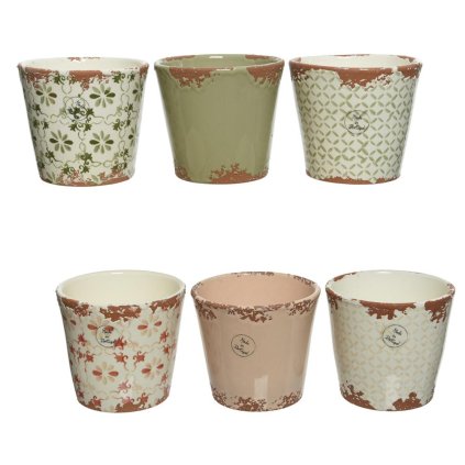 OBAL JARNÝ S TERAKOTOU MIX 6 DRUHOV V12,8x14CM