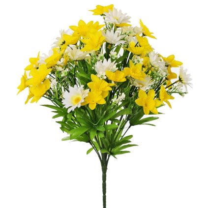 KYTICA JARNÁ NARCIS+MARGARÉTA 40CM