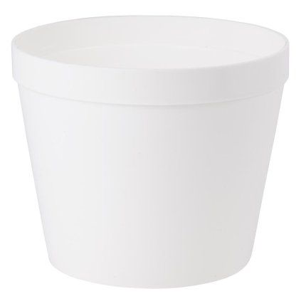 KVETINÁČ 20CM BIELY