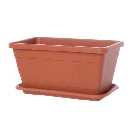 HRANTÍK+MISKA 20CM TERAKOTA