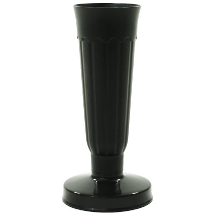 VÁZA SO ZÁŤAŽOU 32CM ČIERNA