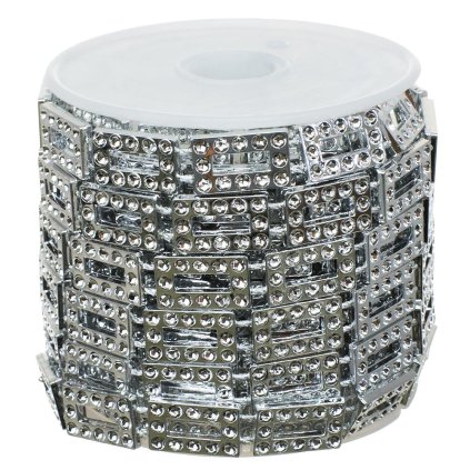 AKCIA! GLITRE NA STUHE STRIEBRO 3M