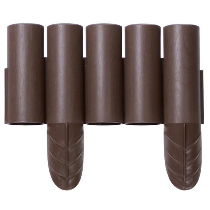 IPALPLUS PALISÁDA HNEDÁ 2,35mxh25/15CM