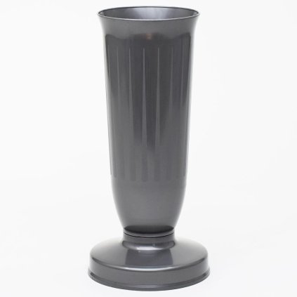 VÁZA SO ZÁŤAŽOU 26CM GRAFIT