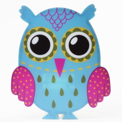 AKCIA! OBRAZ SOVA LED 24X28,5X2,5CM