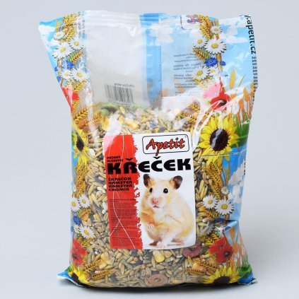 Apetit - škrečok (drobný hlodavec) 800g