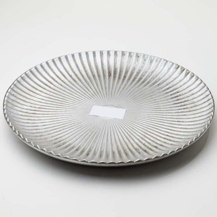 TÁCKA KRUH STRIEB. 30X3CM