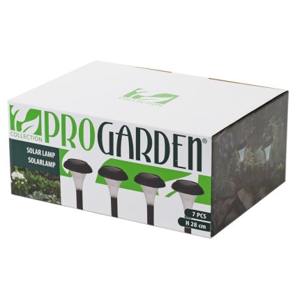 LED SOLAR.OSVETLENIE 28CM S/7