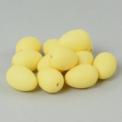 VAJÍČKA 3X4 CM S/12 ŽLTÁ