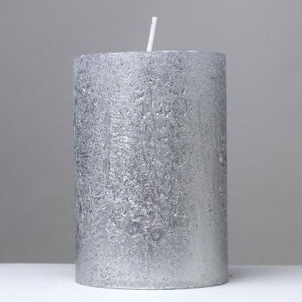 RUSTIC GLITER VAL.70x100 STRIEBORNÝ