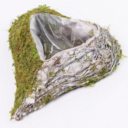 OBAL SRDCE MACH BIELOZELENÝ 21x25x6CM