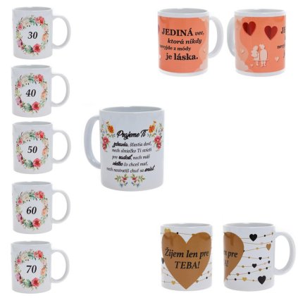 super cena KERAMICKÝ HRNČEK 320ml