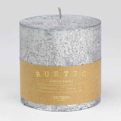 RUSTIC METALIC VAL.9x9 STRIEBORNÝ