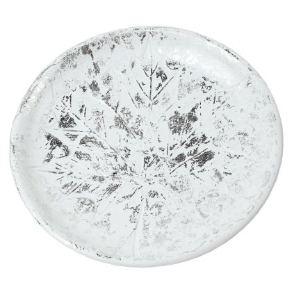 TÁCKA DREVO MDF BIEL/STRIEB 29,3x3,3CM