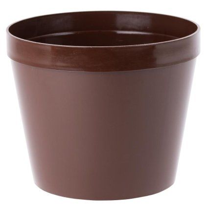 KVETINÁČ 23CM HNEDÝ