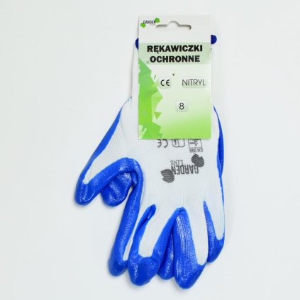 8539 RUKAVICE OCHRANNÉ "9" Z NITRILU POLYEST