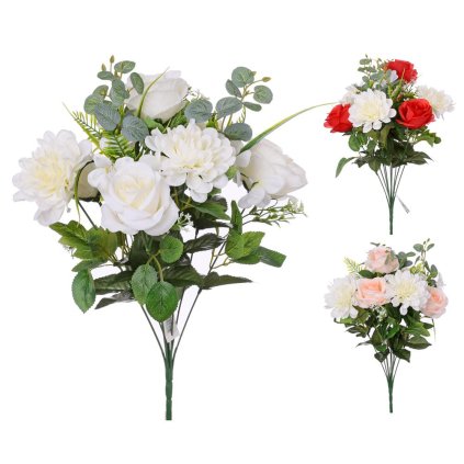 KYTICA RUŽA DAHLIA 3F 45cm