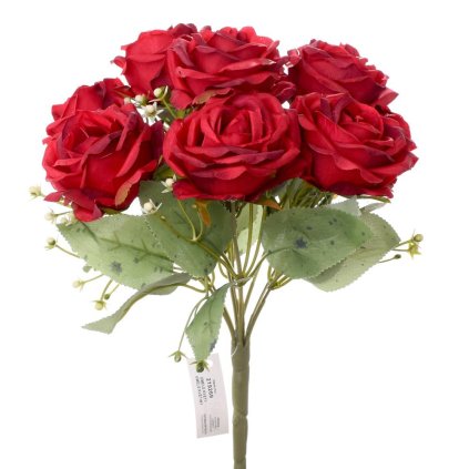 KYTICA RUŽA ČER. X9 32CM