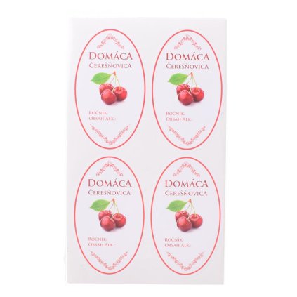 SAMOLEPKY čerešňovica 16ks/mix